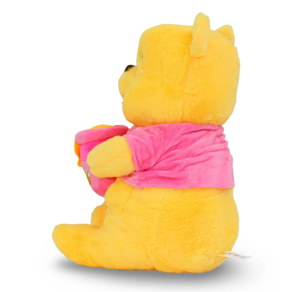 Winnie the Pooh Plush Toy with Honey Jar T-Shirt
