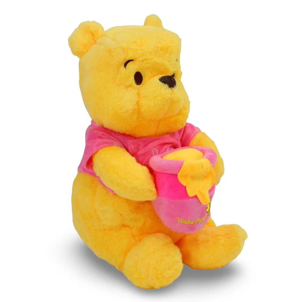 Winnie the Pooh Plush Toy with Honey Jar T-Shirt