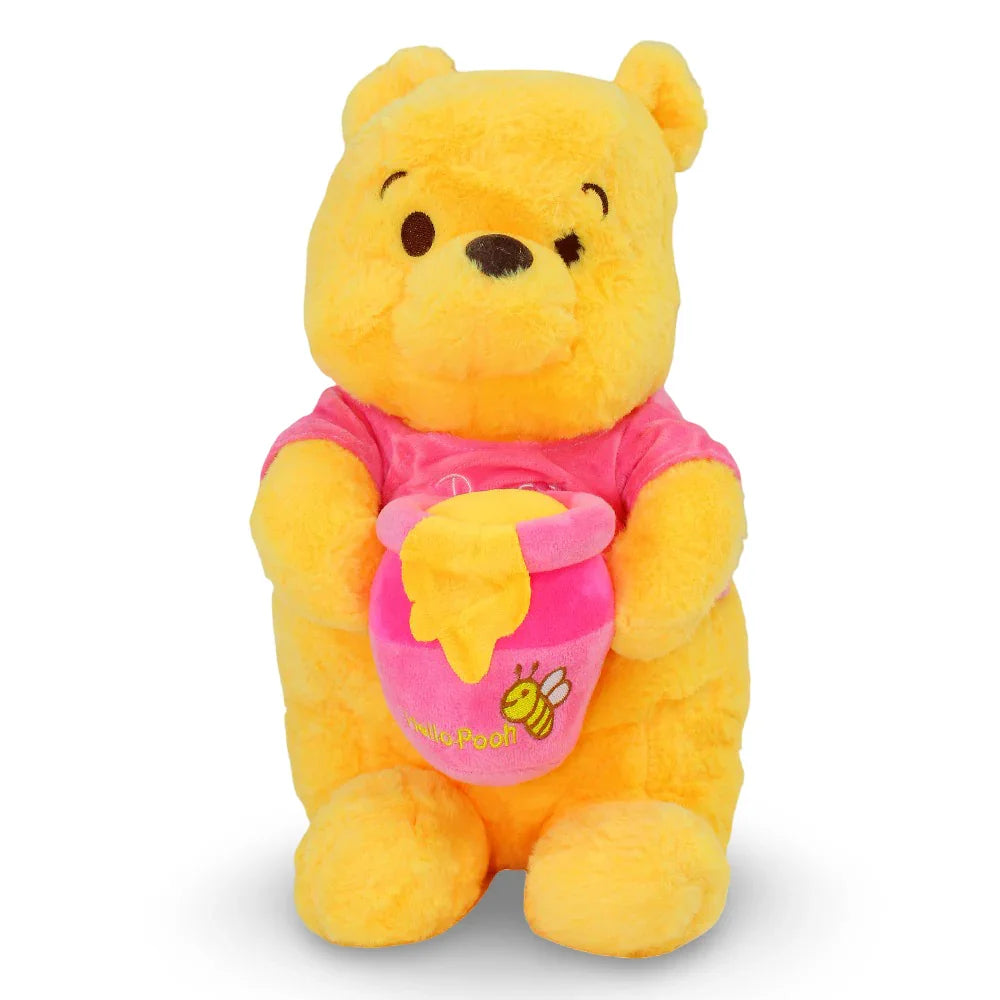 Winnie the Pooh Plush Toy with Honey Jar T-Shirt - Assortments - OKO