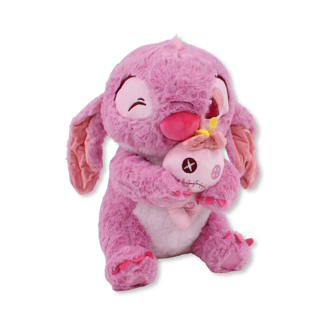 Stitch with Doll Plush Toy – Pink - Assortments - OKO