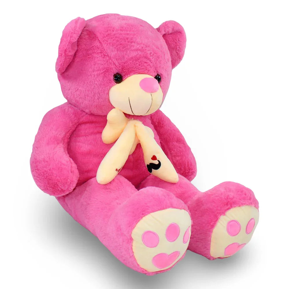 Pink Teddy Bear with Bow