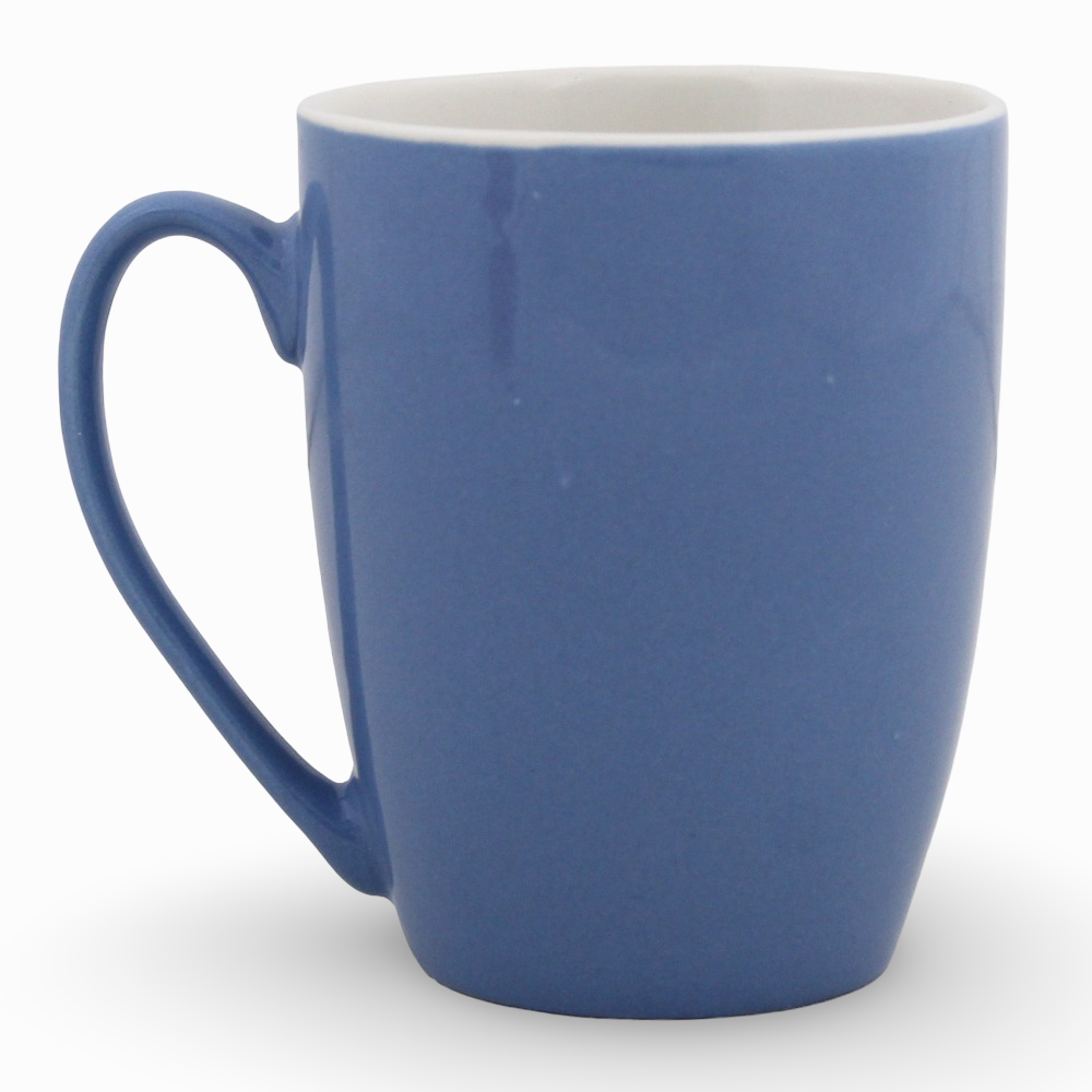 Porcelain Mug – Purple with Donald Duck Print