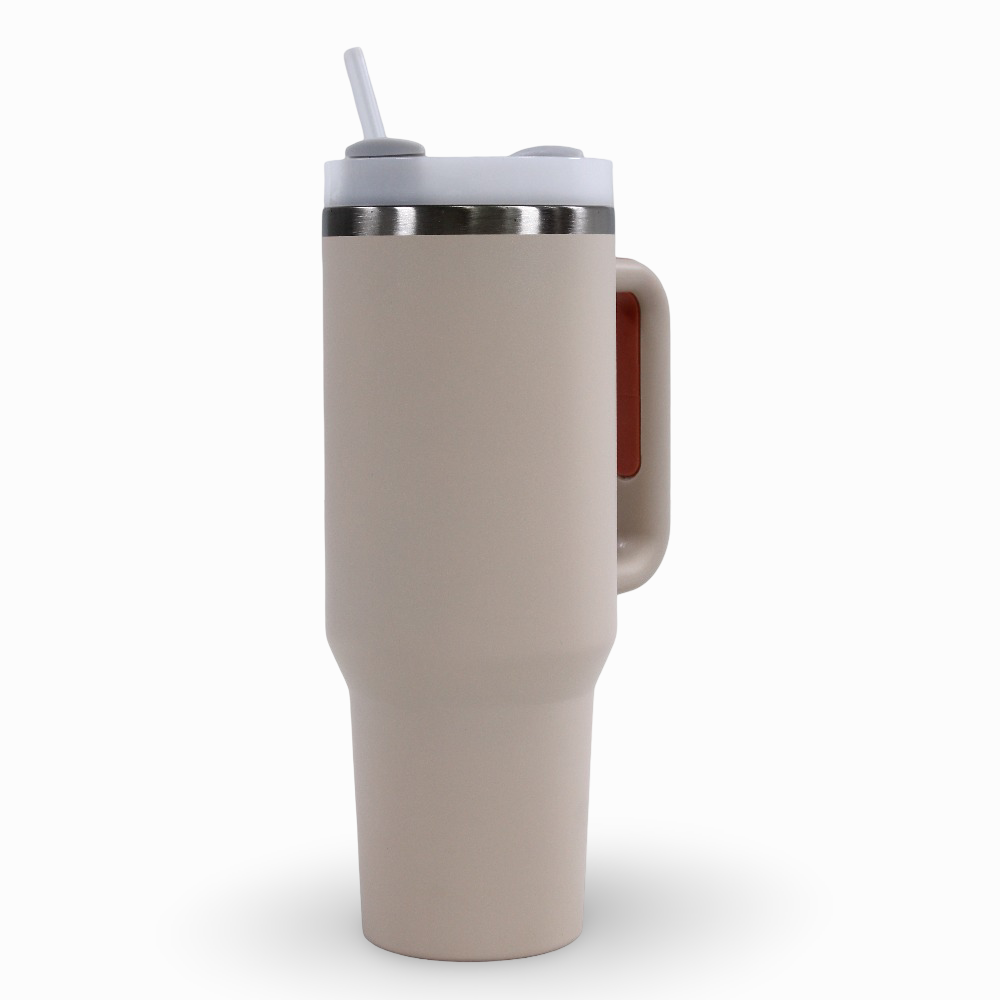 Straw Mug – Cream