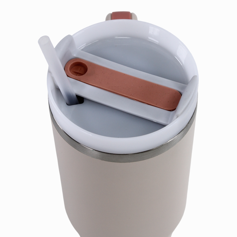 Straw Mug – Cream