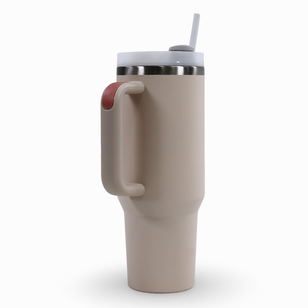 Straw Mug – Cream