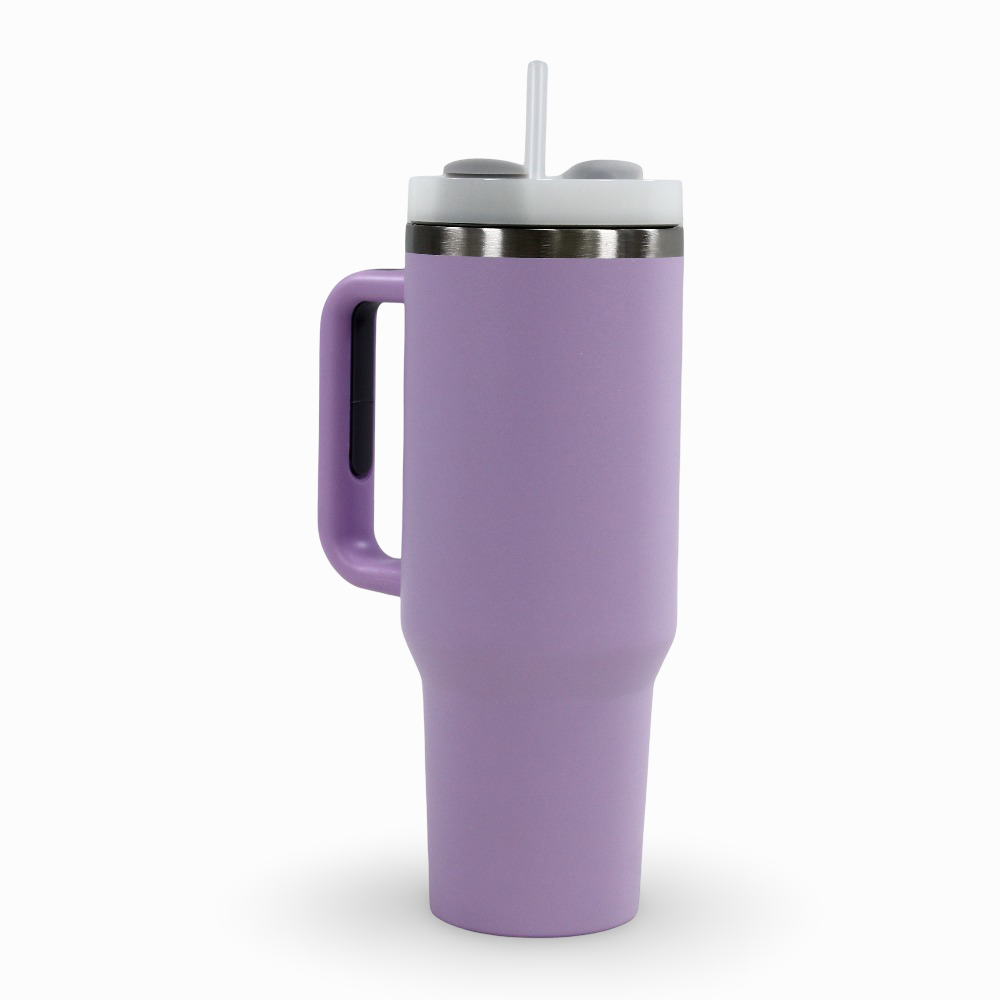 Straw Mug - Light Purple
