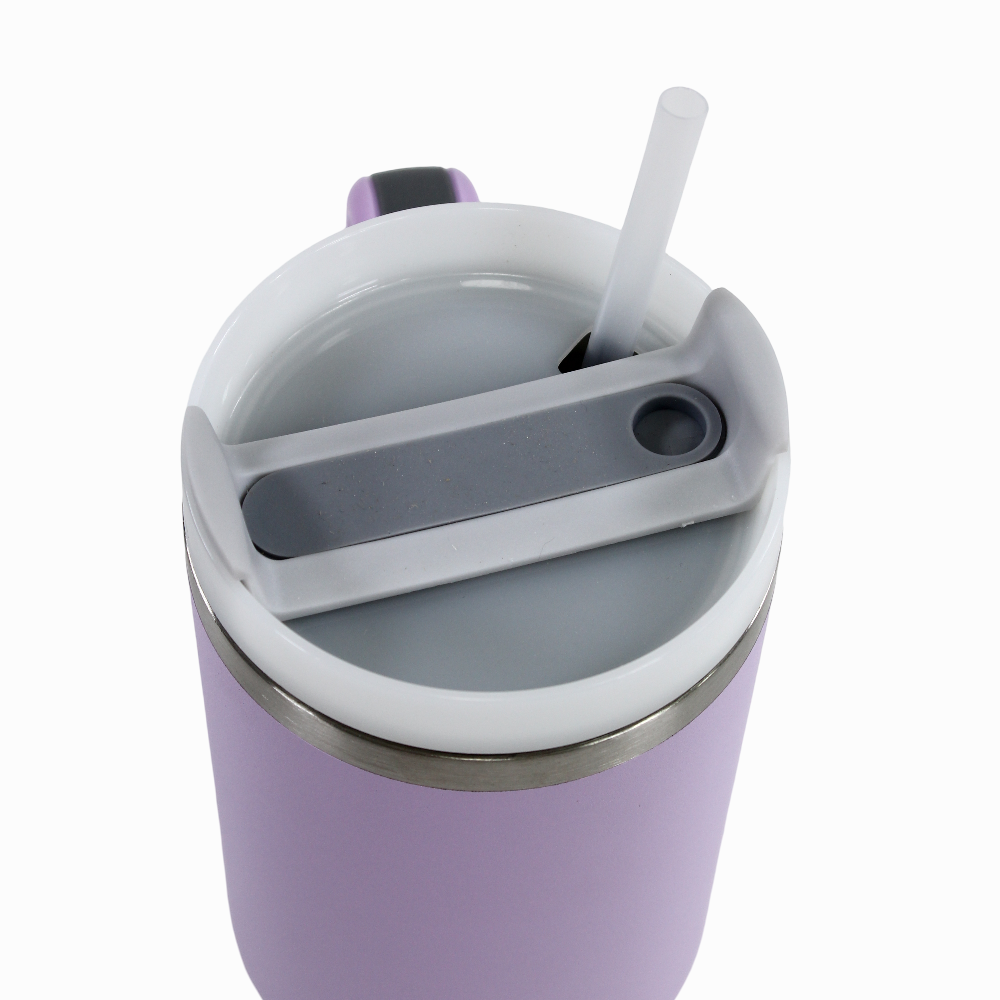Straw Mug - Light Purple