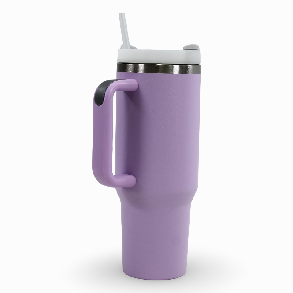 Straw Mug - Light Purple
