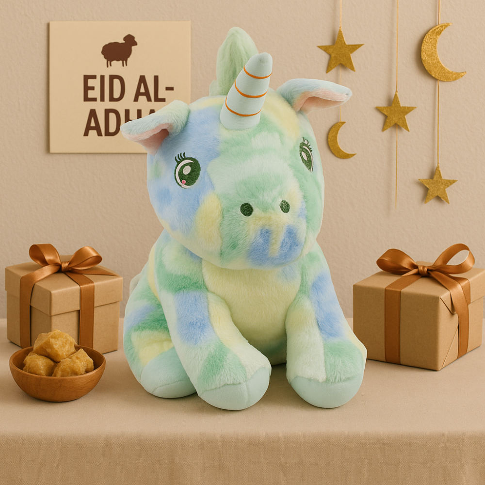 Pastel Unicorn Plush Toy