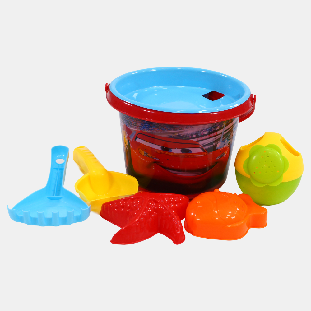 Cars Beach Bucket Set with Tools