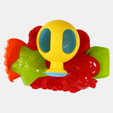 Beach Bucket with Toys – Yellow & Red