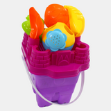Castle Beach Bucket – Purple