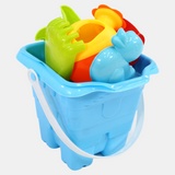 Beach Bucket with Water Sprayer – Baby Blue