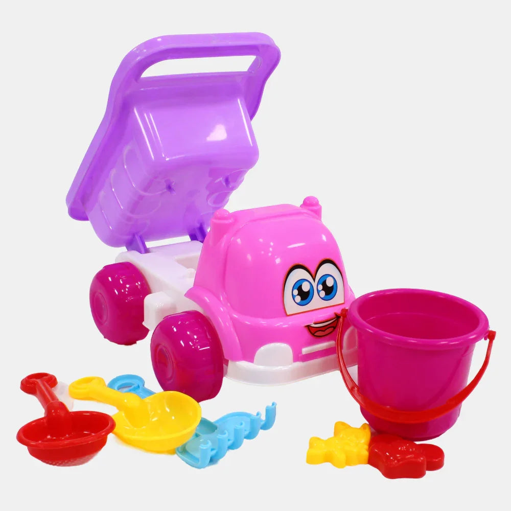 Beach Tipper Truck – Pink & Purple