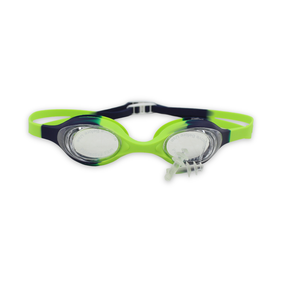 Joelang Kids Swimming Goggles – Black & Green