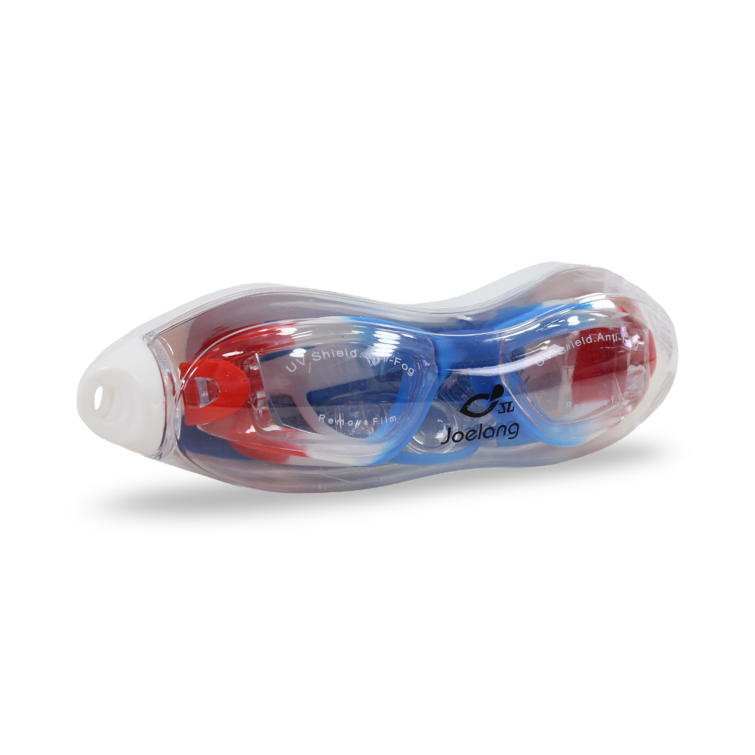 Joelang Kids Swimming Goggles – Blue & Orange