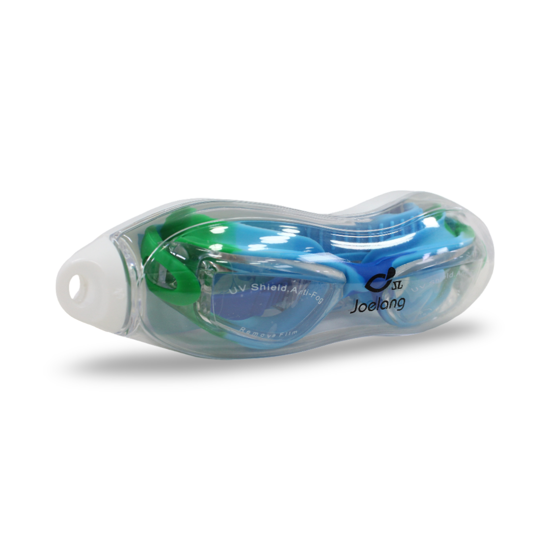 Joelang Kids Swimming Goggles – Baby Blue & Green