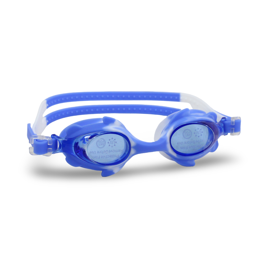 Jeeldoo Kids Swimming Goggles – Baby Blue & White
