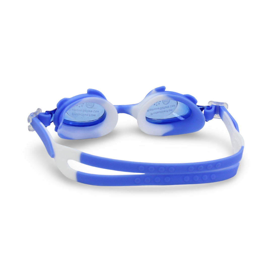 Jeeldoo Kids Swimming Goggles – Baby Blue & White