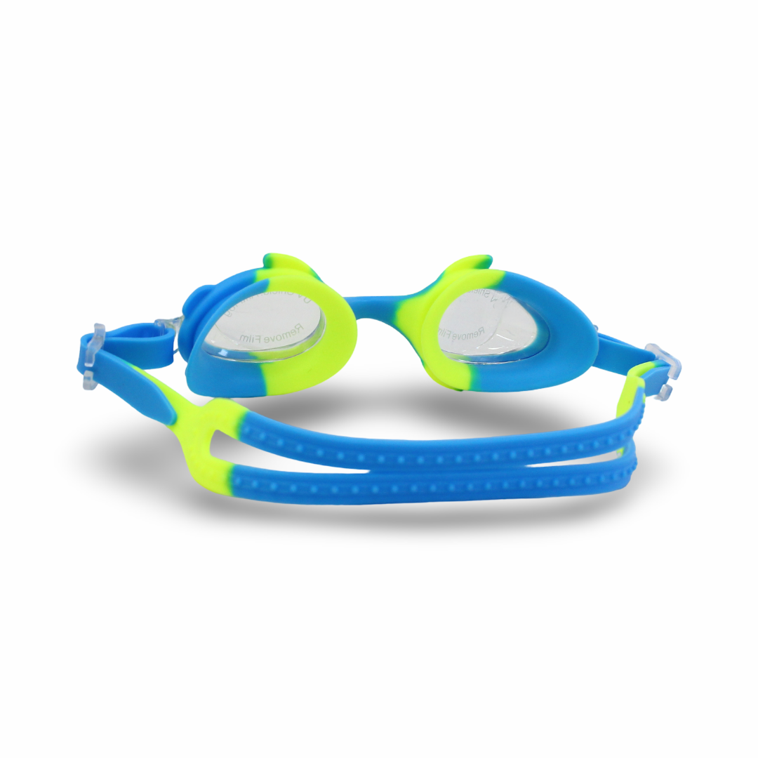 Jeeldoo Kids Swimming Goggles – Yellow & Turquoise