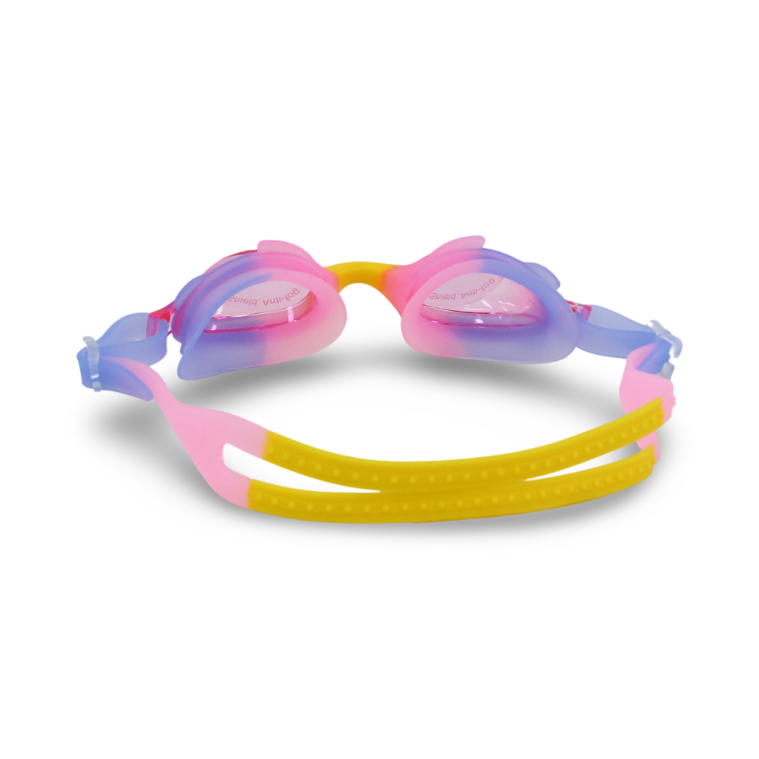 Jeeldoo Kids Swimming Goggles – Pink & Yellow