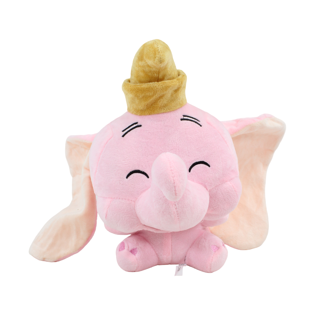 Elephant Plush Toy Set – Pink