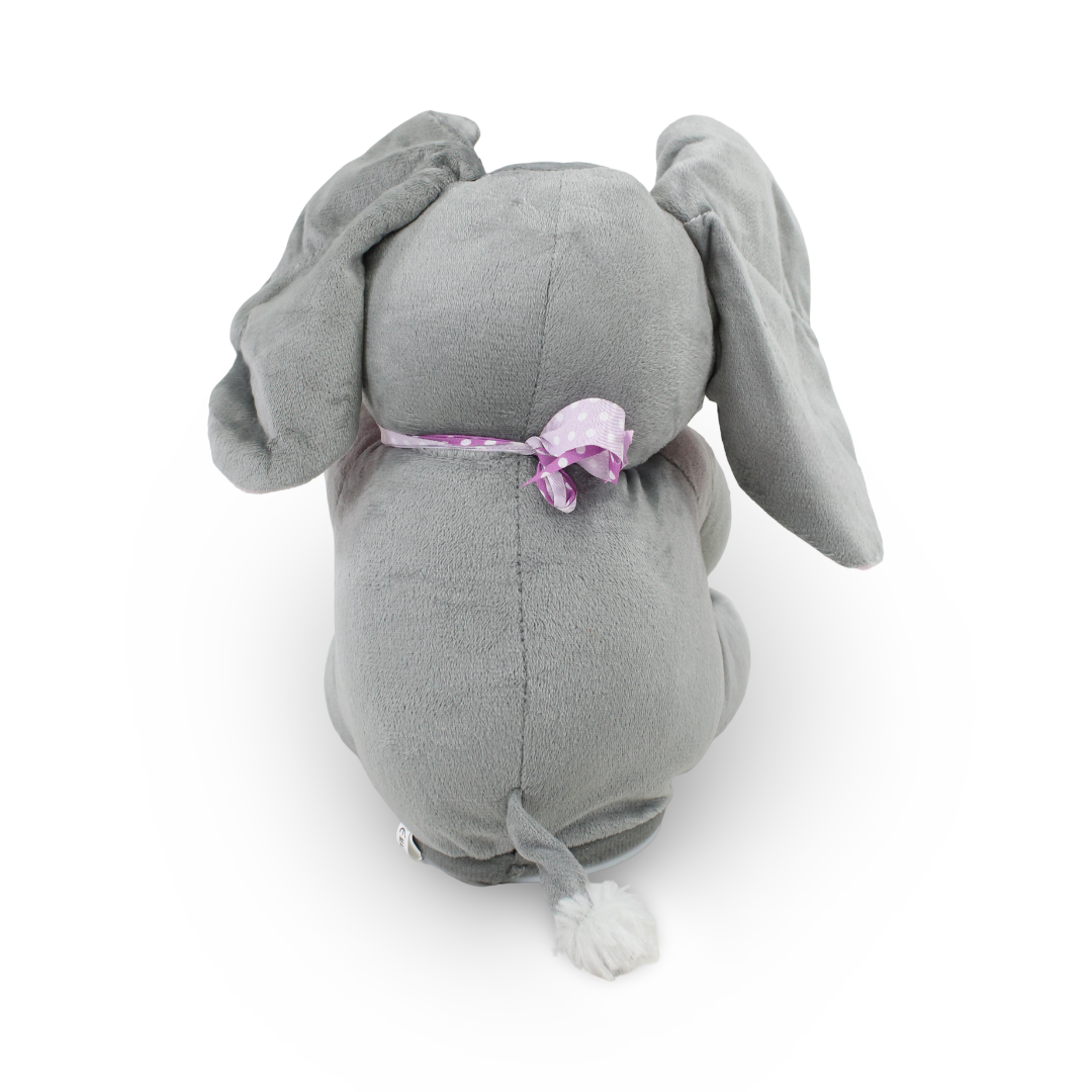 Elephant Plush Toy Set – Pink