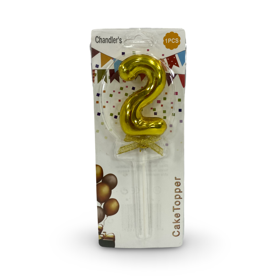 Vacuum Number Candle – Number 2