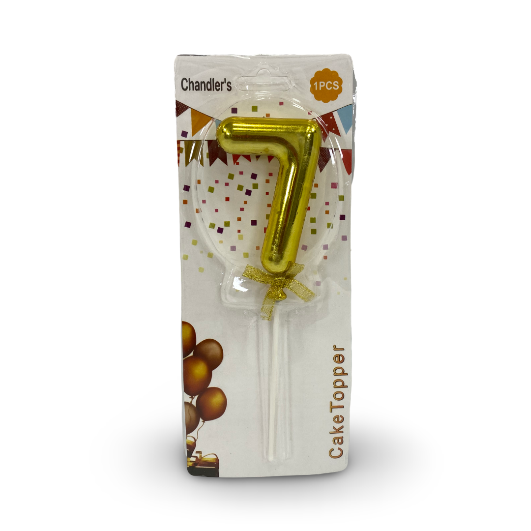 Vacuum Number Candle – Number 7