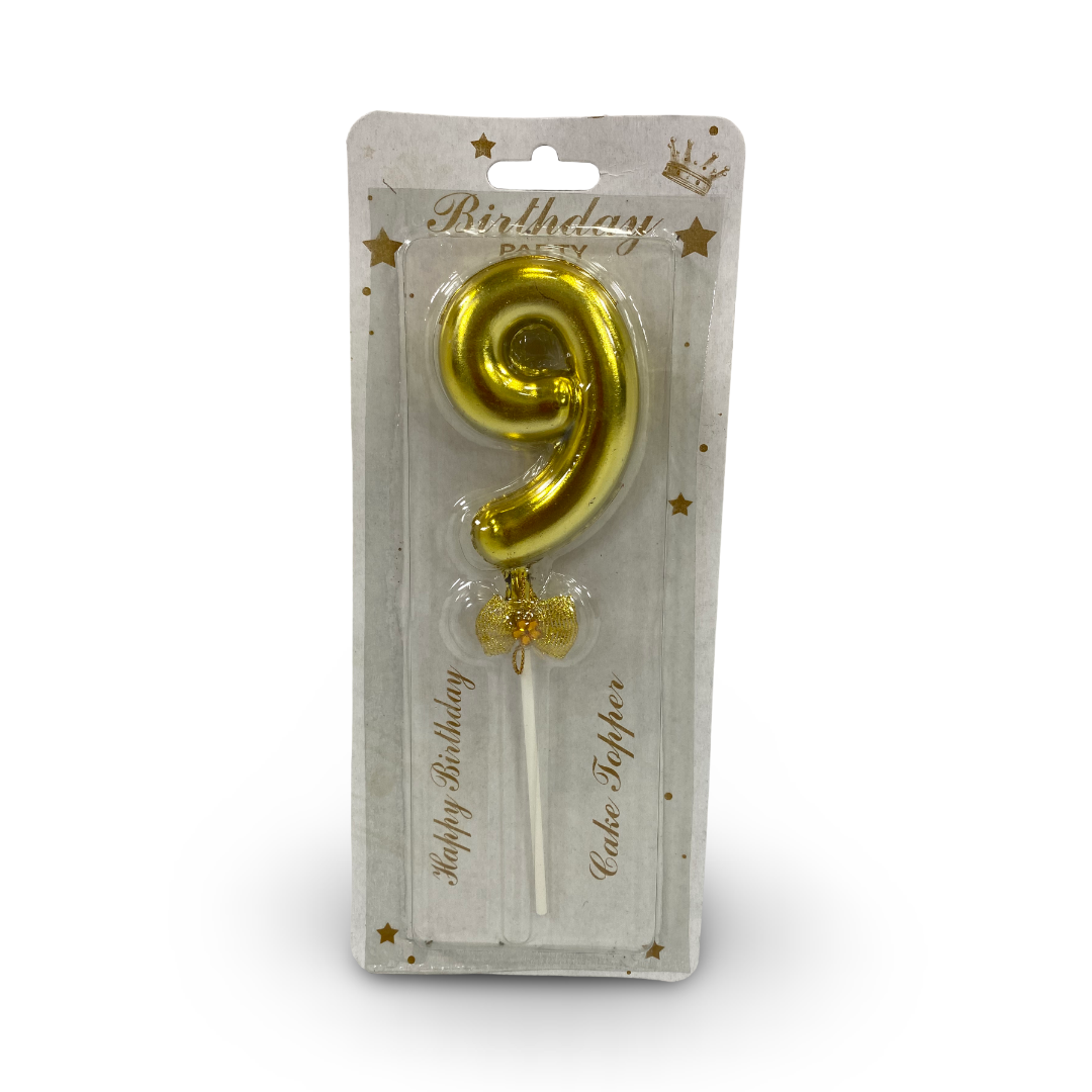 Vacuum Number Candle – Number 9