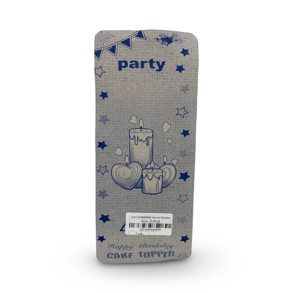 Vacuum Number Candle – Number 9