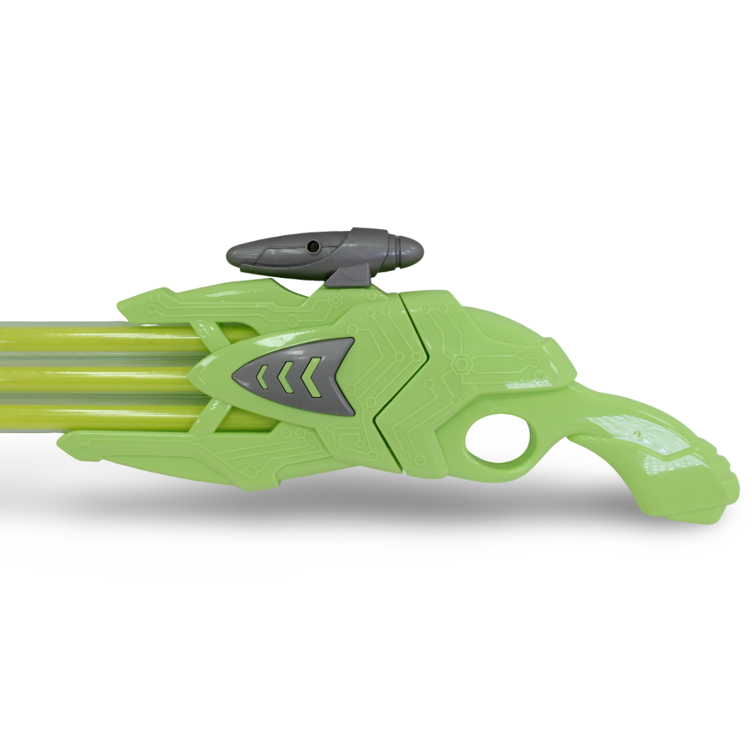 Triple Canon Water Gun – Green