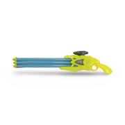 Triple Canon Water Gun – Baby Blue & Yellow