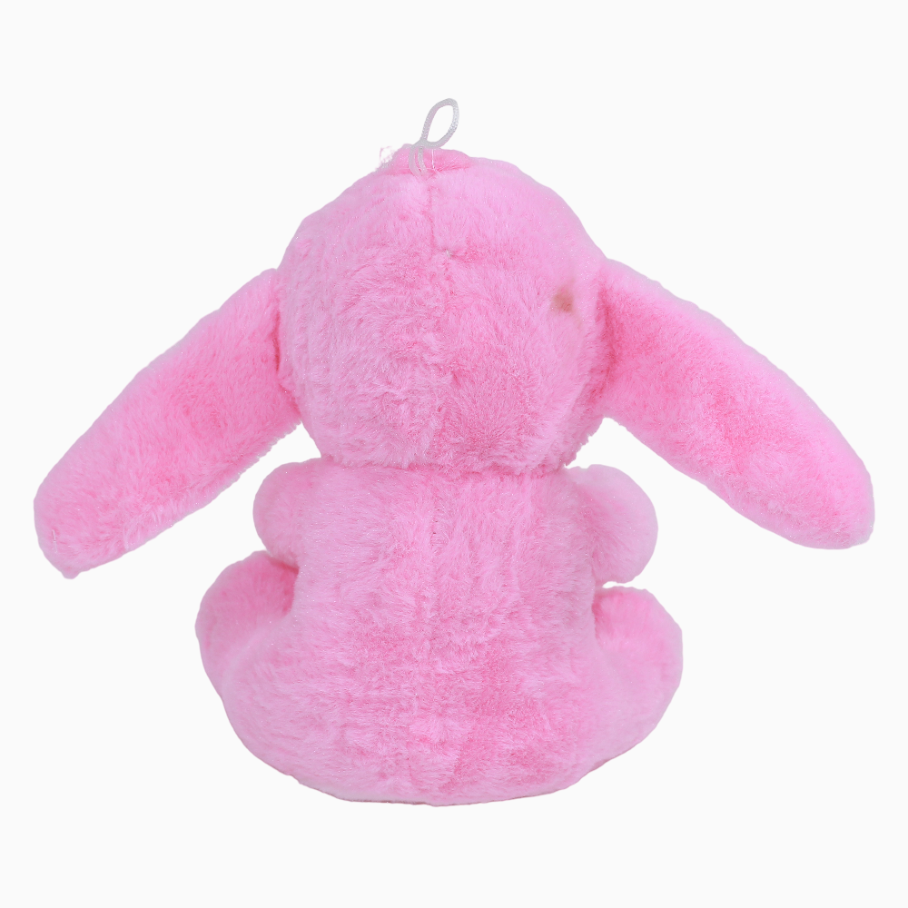 Stitch Plush Toy – Pink Cuddly Friend with a Small Heart