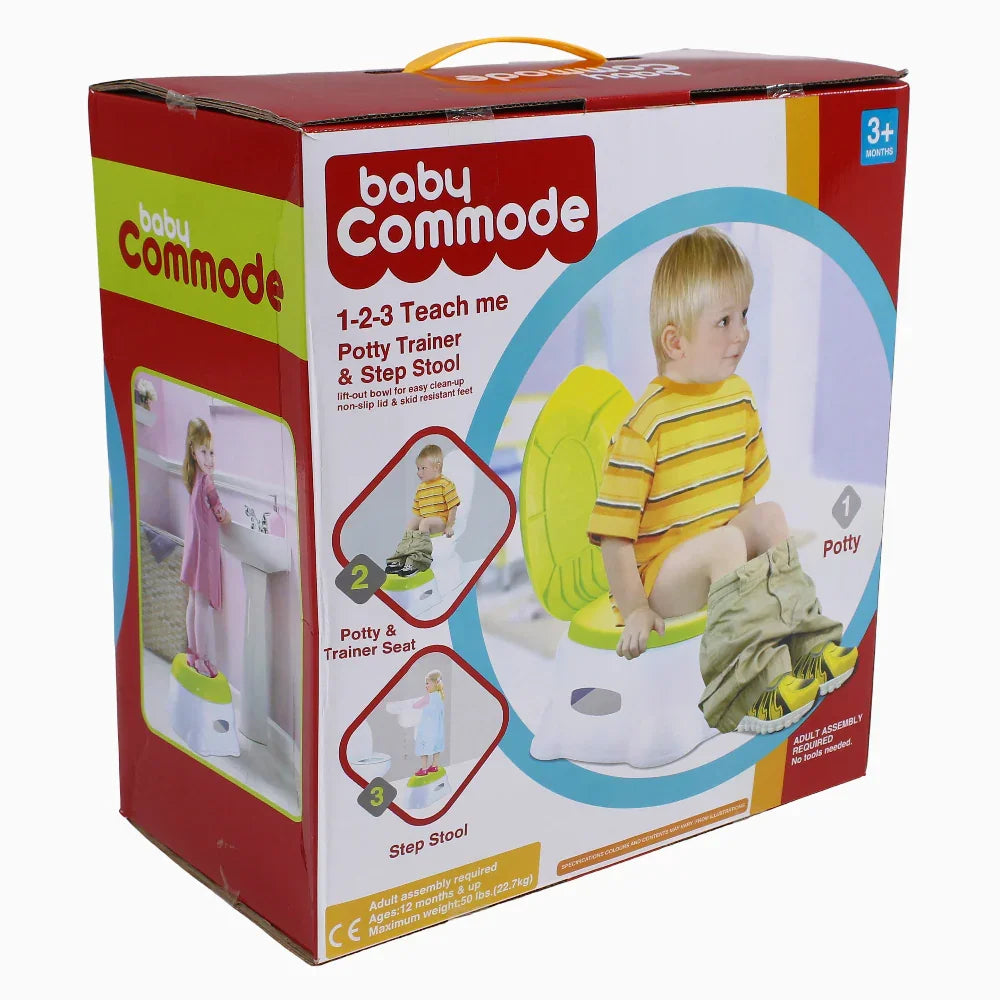 1-2-3 Teach Me – Potty Trainer & Step Stool
