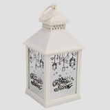 Classic Arabic Style Ramadan LED Lantern – White