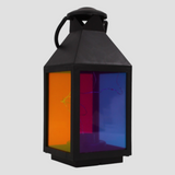 Acrylic Ramadan Lantern – Multicolour Frame, Medium Size