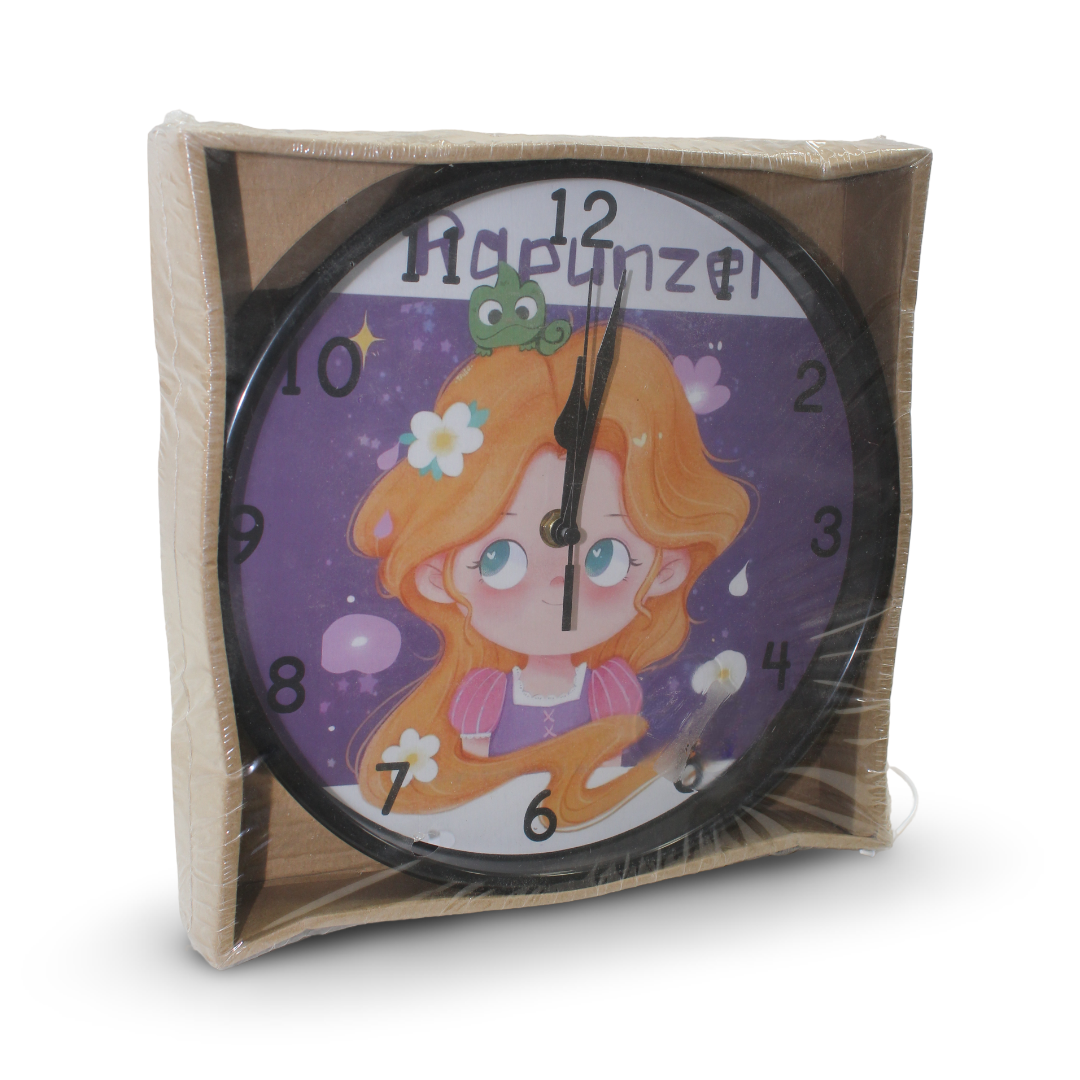 Rapunzel Wall Clock