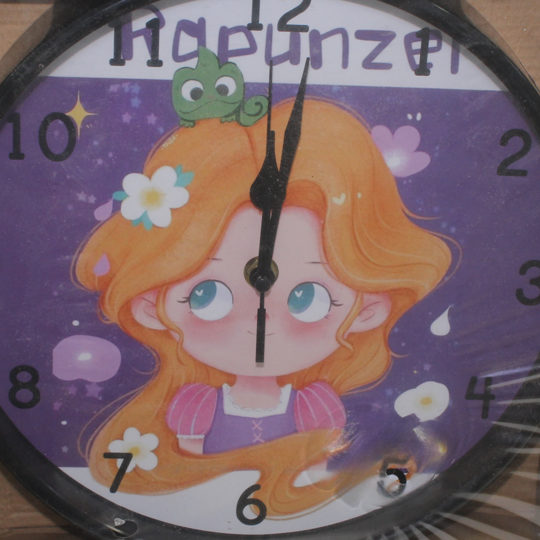 Rapunzel Wall Clock