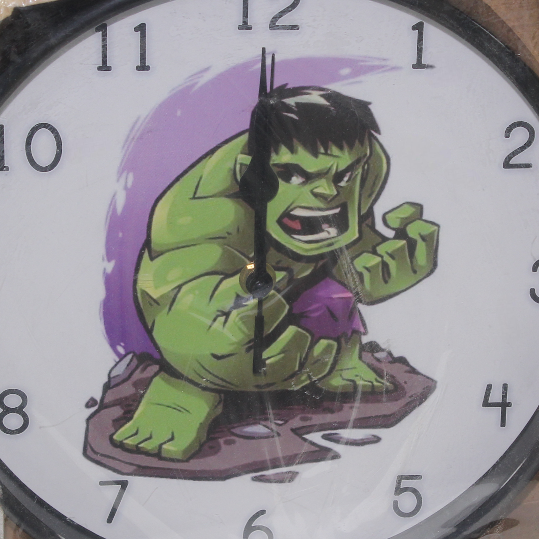 Hulk Wall Clock