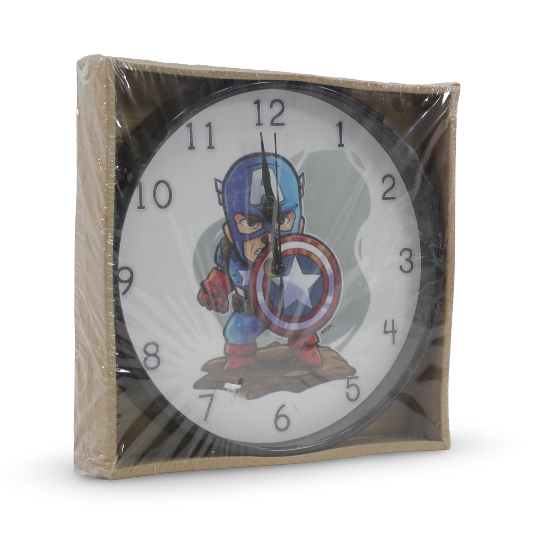 Captain America Wall Clock