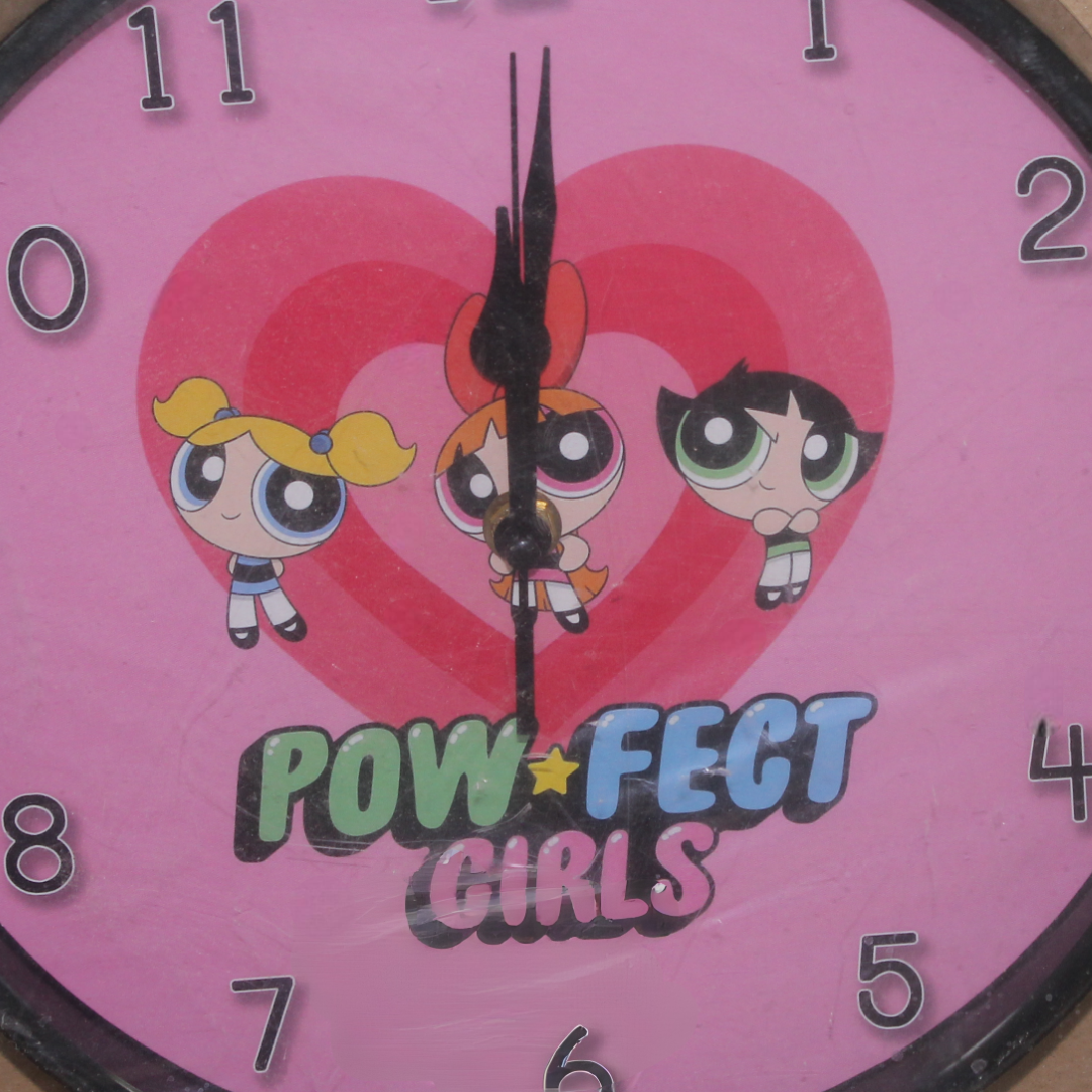 Power Puff Girls Wall Clock