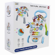 3in1 Multi-Functional Baby Walker – Pink