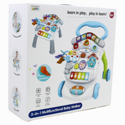 3in1 Multi-Functional Baby Walker – Blue