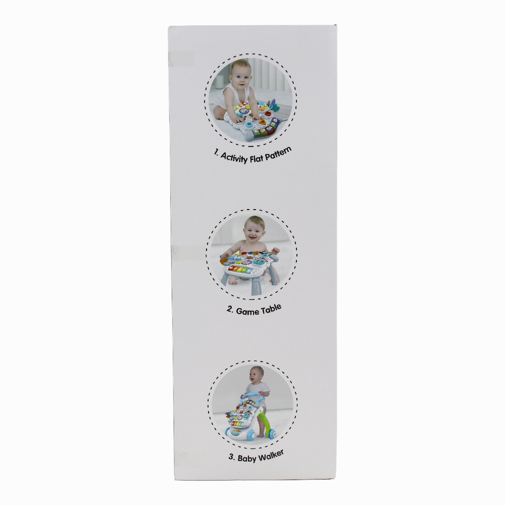 3in1 Multi-Functional Baby Walker – Blue
