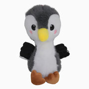 Penguin Plush Toy - White/Grey