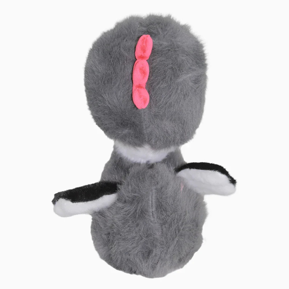 Penguin Plush Toy - White/Grey