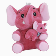 Elephant Plush Toy - Pink