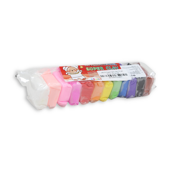 Kids Super Light Clay Set – 12 Colors