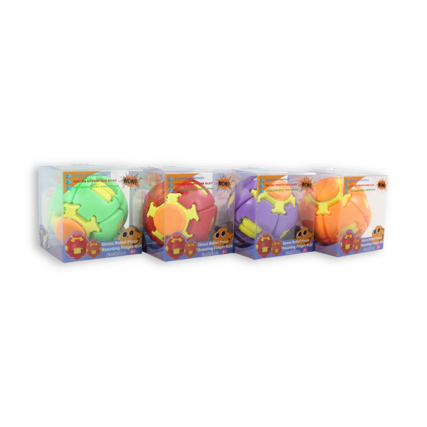 Kids Light-up Spinner Ball Display – 1 Pcs